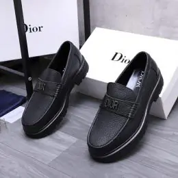 christian dior cuir chaussures pour homme s_1256313